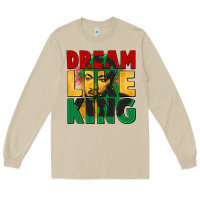 Mushroom dream like king martin luther Long Sleeve Tee - CowGirlArtShop