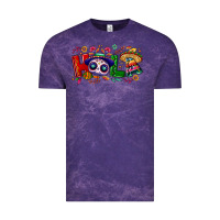 Cloud Purple Hola Cinco De Mayo Vintage Tee - NancyCooperArtShop