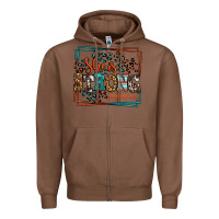 Chestnut She is strong proverbs 31:25 Zipper Hoodie - LillyAllenDesigns
