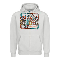 Dove Grey She is strong proverbs 31:25 Zipper Hoodie - LillyAllenDesigns
