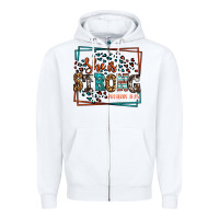 White She is strong proverbs 31:25 Zipper Hoodie - LillyAllenDesigns