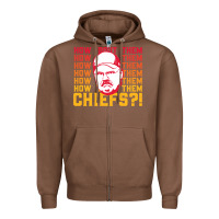 Chestnut andy reid how about them.... Zipper Hoodie - lanVoArt