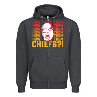 Smoke andy reid how about them.... Zipper Hoodie - lanVoArt