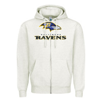 The Ravens Teams Zipper Hoodie | Teevron