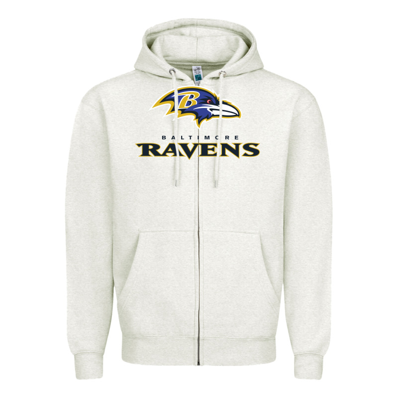 The Ravens Teams Zipper Hoodie by lanVoArt | Teevron