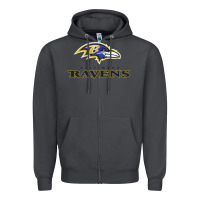 Smoke the ravens teams Zipper Hoodie - lanVoArt