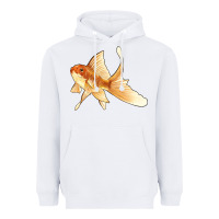 White Goldfish Heavyweight Hoodie - LillyAllenDesigns