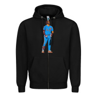 Black bryce harper powder blue Zipper Hoodie - lanVoArt