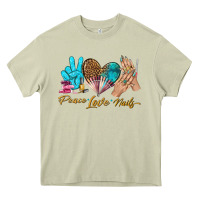 Mossy peace love nails bbs Heavy Core Tee - BundleAndBundleShop