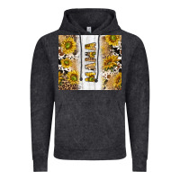 Vintage Black western mother's day mama with cowhide and sunflowers tumbler tbs Vintage Hoodie - TumblerDesignByShophia