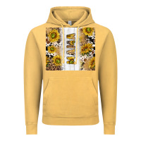 Vintage Mustard western mother's day mama with cowhide and sunflowers tumbler tbs Vintage Hoodie - TumblerDesignByShophia