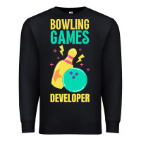 Black Bowling Games Developer Premium Sweatshirt - lanVoArt
