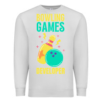 Dove Grey Bowling Games Developer Premium Sweatshirt - lanVoArt