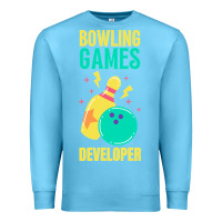 Ocean Blue Bowling Games Developer Premium Sweatshirt - lanVoArt