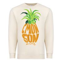 Sandshell vintage psych pineapple of gus c'mon son! crazy lover gift t shirt Premium Sweatshirt - lanVoArt