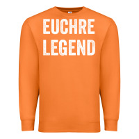 Carrot Euchre Legend Best Euchre Card Board Game Player Gift Premium Sweatshirt - lanVoArt