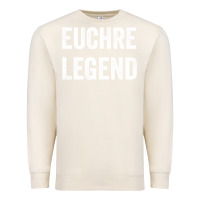 Sandshell Euchre Legend Best Euchre Card Board Game Player Gift Premium Sweatshirt - lanVoArt