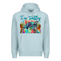 Blue Mist i'm turtley adorable Premium Hoodie - RanaPortraitStore