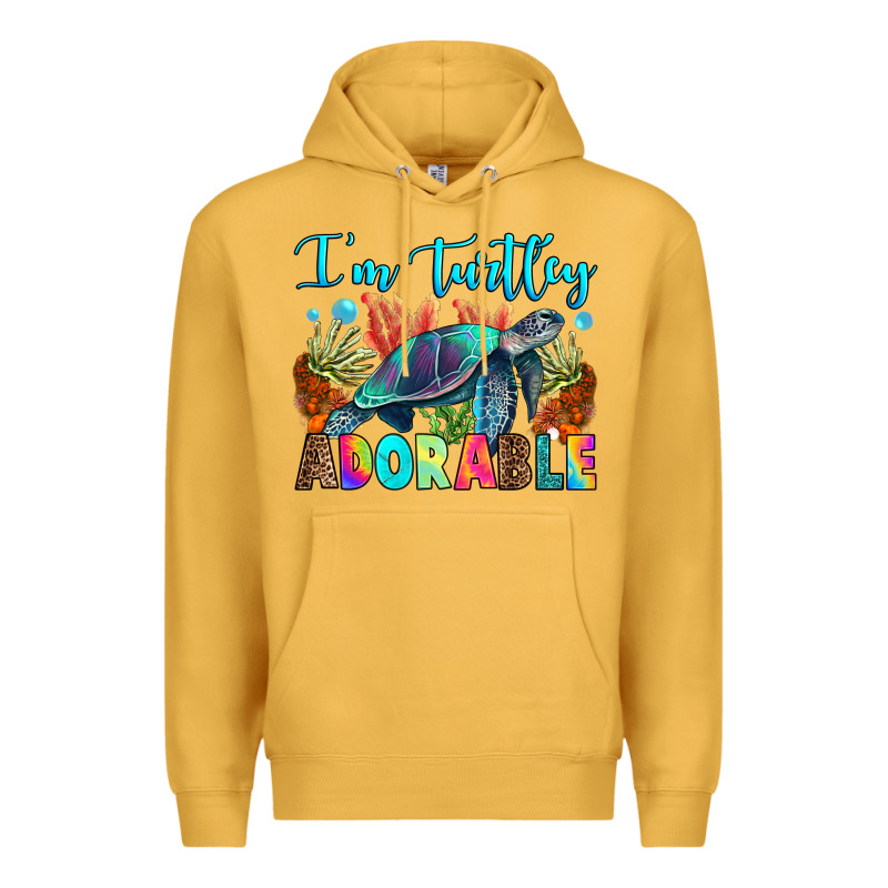 I'm Turtley Adorable Premium Hoodie by RanaPortraitStore | Teevron