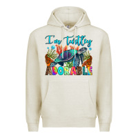 Oatmeal Heather i'm turtley adorable Premium Hoodie - RanaPortraitStore