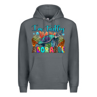 Rock i'm turtley adorable Premium Hoodie - RanaPortraitStore