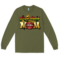 Army Green black mom Long Sleeve Tee - CowGirlArtShop