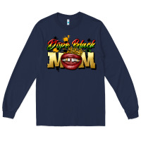 Navy black mom Long Sleeve Tee - CowGirlArtShop