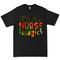 Black black nurse magic Premium Tee - LillyAllenDesigns