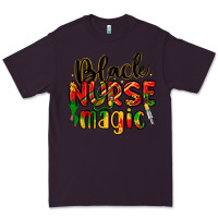 Plum black nurse magic Premium Tee - LillyAllenDesigns
