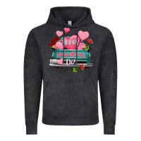 Happy Valentine's Day Turquoise Truck Vintage Hoodie | Teevron