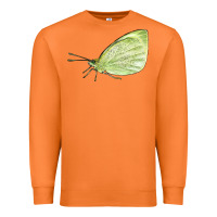 Carrot Cabbage White Butterfly Premium Sweatshirt - LillyAllenDesigns