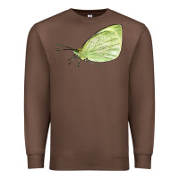 Chestnut Cabbage White Butterfly Premium Sweatshirt - LillyAllenDesigns