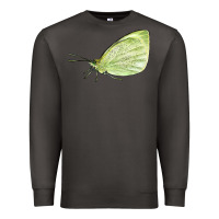 Smoke Cabbage White Butterfly Premium Sweatshirt - LillyAllenDesigns
