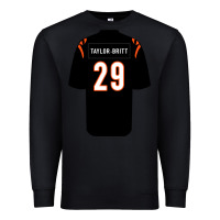 Black cam taylor britt jersey Premium Sweatshirt - lanVoArt