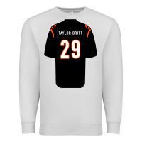 Dove Grey cam taylor britt jersey Premium Sweatshirt - lanVoArt