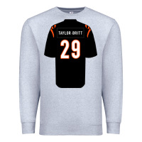 Heather Grey cam taylor britt jersey Premium Sweatshirt - lanVoArt