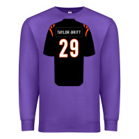 Purple cam taylor britt jersey Premium Sweatshirt - lanVoArt