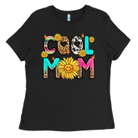 Black cool mom Ladies Tee - LillyAllenDesigns