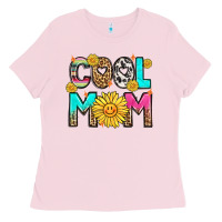 Bubblegum Pink cool mom Ladies Tee - LillyAllenDesigns