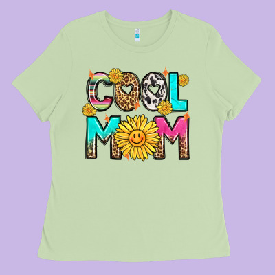 Cool Mom Ladies Tee Designed By Lillyallendesigns