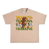 Burro Thankful Thankful Thankful Urban Heavy Tee - NancyCooperArtShop