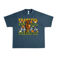 Midnight Navy Thankful Thankful Thankful Urban Heavy Tee - NancyCooperArtShop