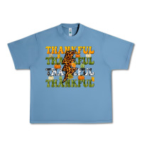 Pebble Blue Thankful Thankful Thankful Urban Heavy Tee - NancyCooperArtShop