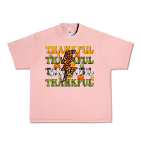 Salmon Thankful Thankful Thankful Urban Heavy Tee - NancyCooperArtShop