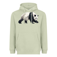 Matcha walking panda Heavyweight Hoodie - LillyAllenDesigns