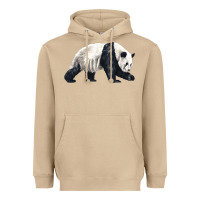 Mushroom walking panda Heavyweight Hoodie - LillyAllenDesigns