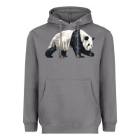 Storm walking panda Heavyweight Hoodie - LillyAllenDesigns