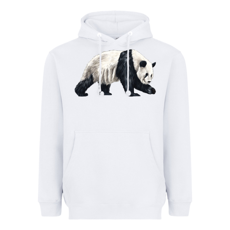 Walking Panda Heavyweight Hoodie by LillyAllenDesigns | Teevron