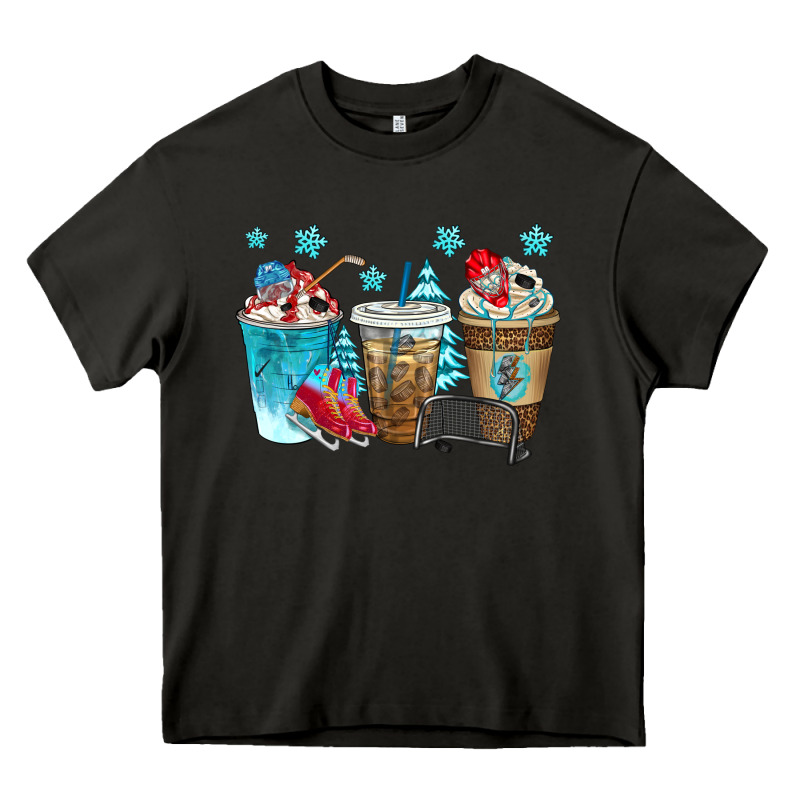 Hockey Coffee Cups Bbs Heavy Core Tee by BundleAndBundleShop | Teevron
