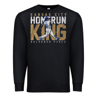 Black salvador pérez home run king Premium Sweatshirt - lanVoArt